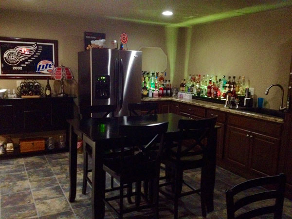 Finished basement by Mischler and Sons Construction Finished basement by Mischler and Sons Construction
