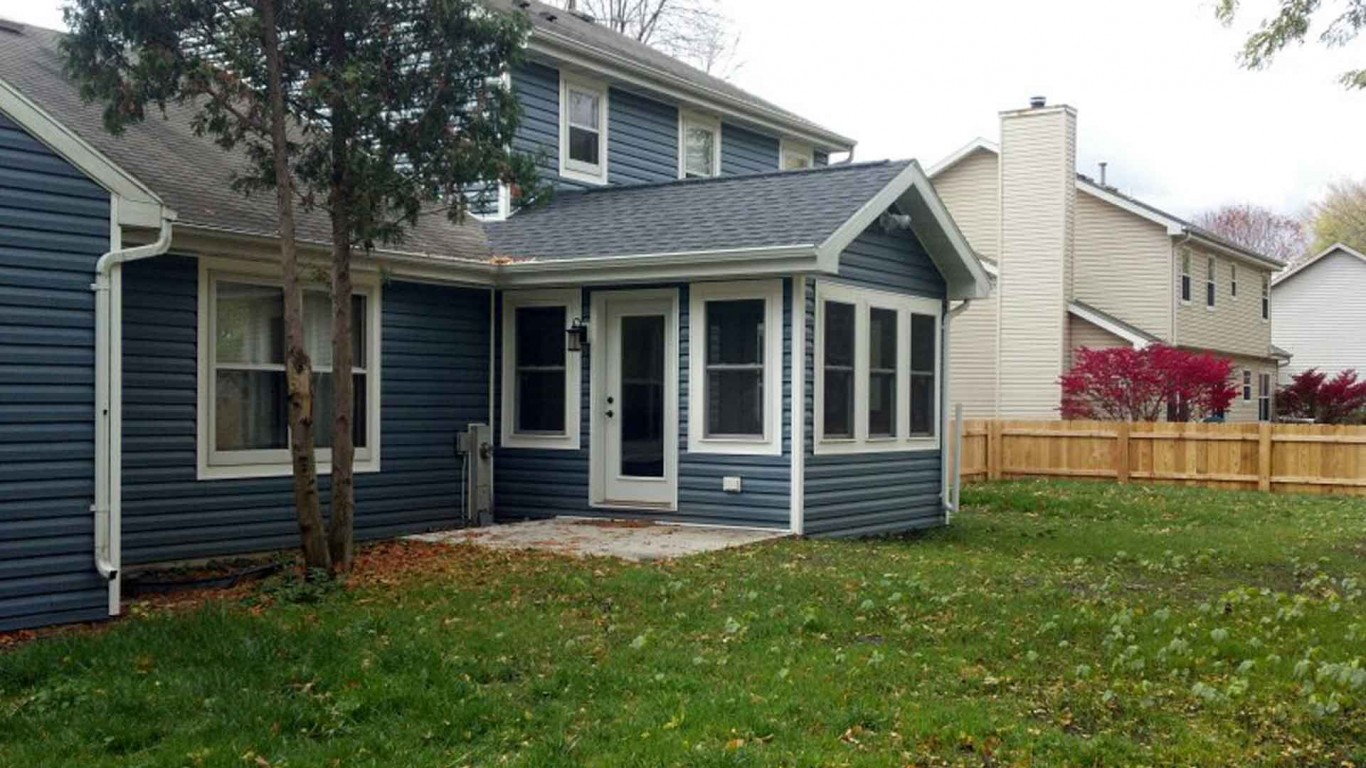 Home addition and new vinyl siding